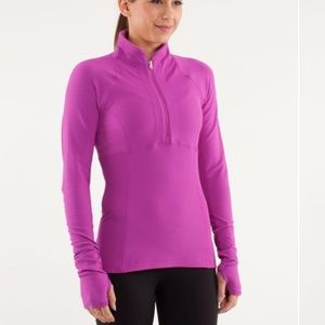 lululemon  1/2 zip switch back sweater
